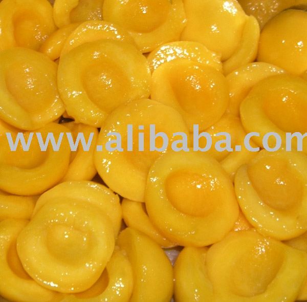 Canned Yellow Peaches in Syrup
