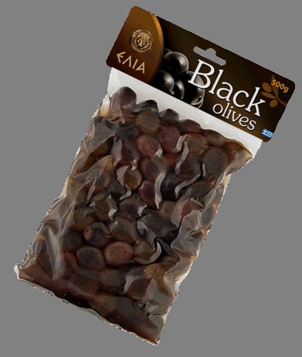 Olives  in  plastic  black