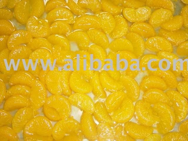 Canned tangerine