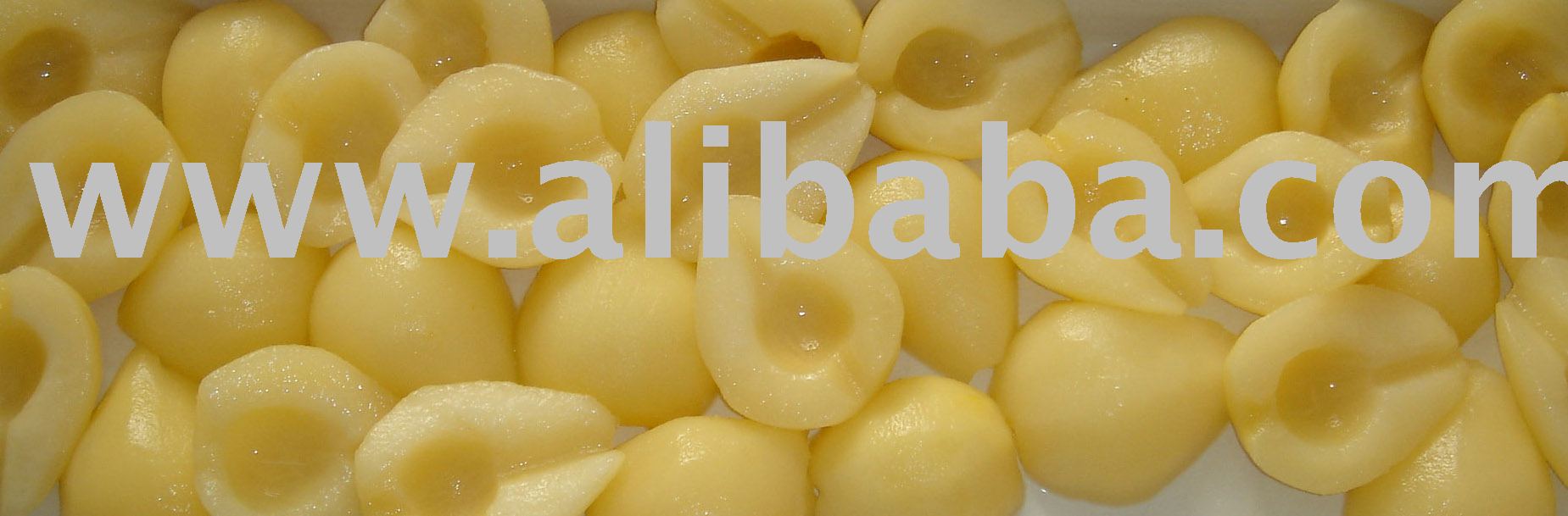 canned bartlett pear