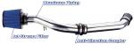 Cold Air Intake for Nissan Sentra | Polished (02-03)
