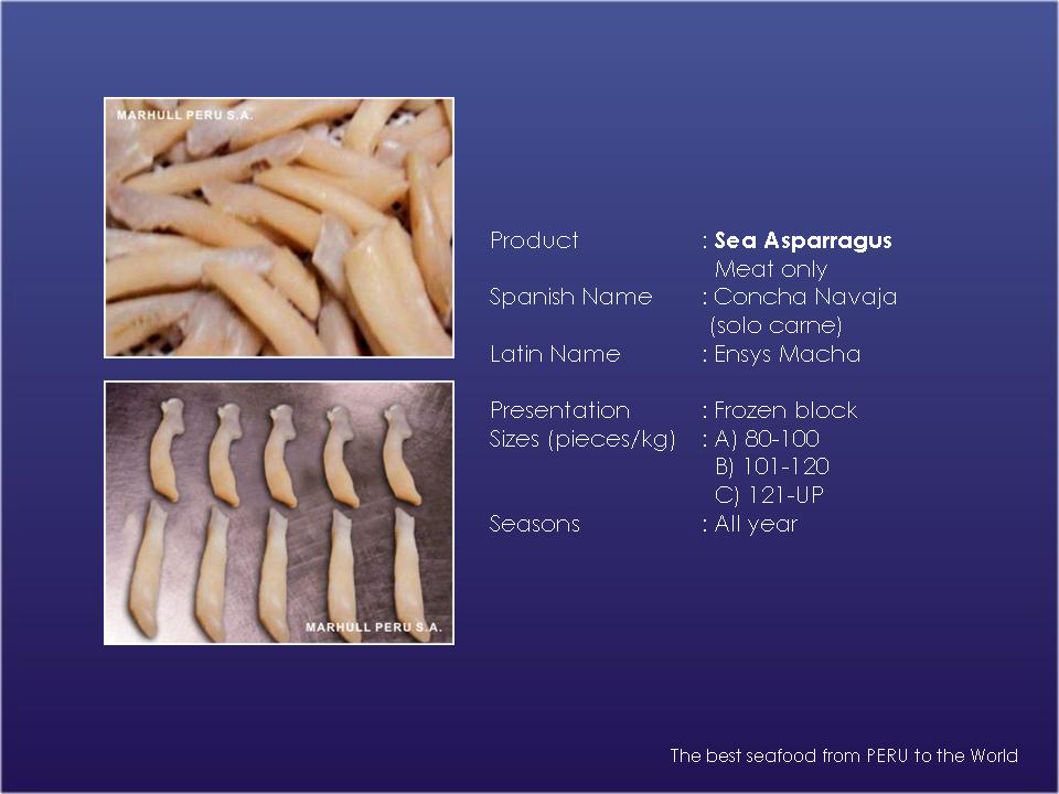 Frozen Sea Asparagus