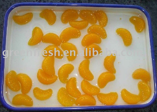 Canned Mandarin orange in syrup