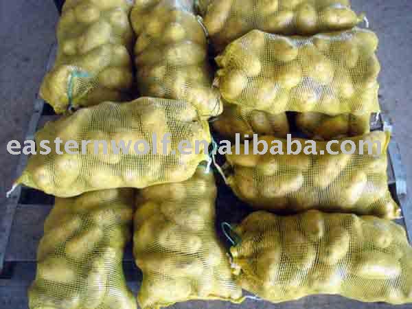 Chinese potato in 10kg mesh bag package.   MOQ:1X40FCL