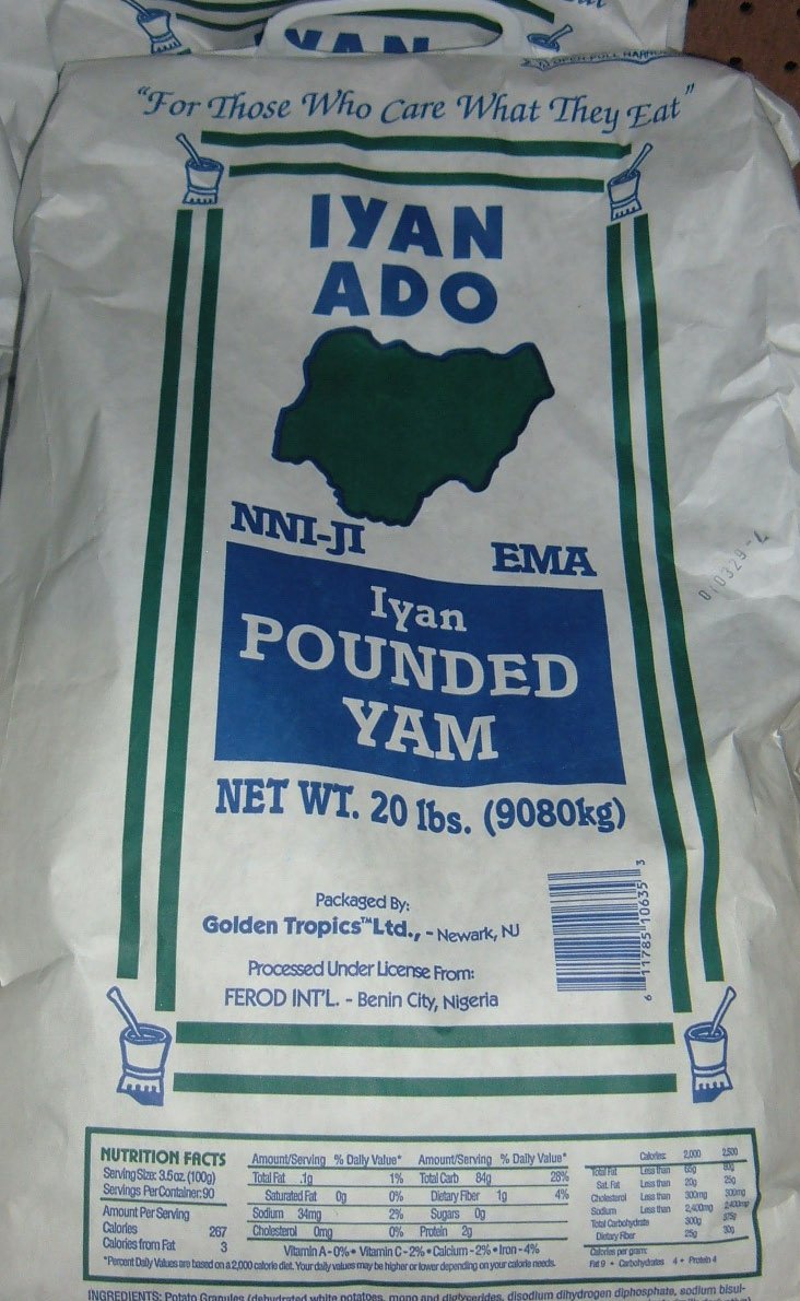 Iyan Pounded Yam