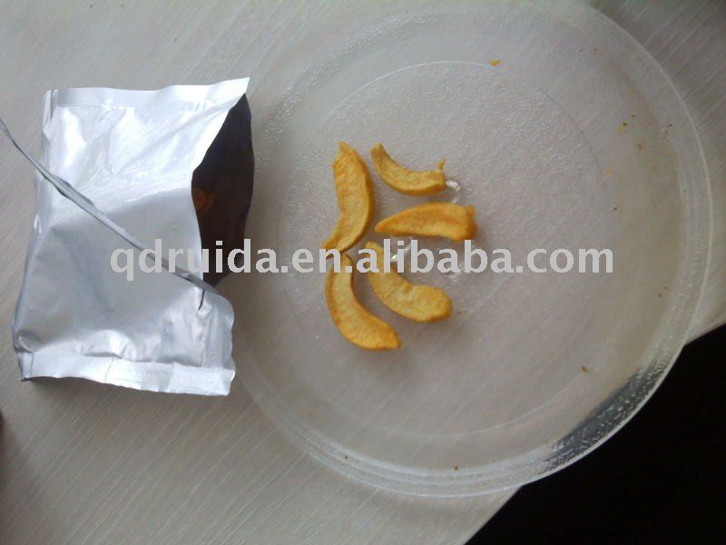 vacuum fried yellow peach chips/fried yellow peach chips/fried yellow peach
