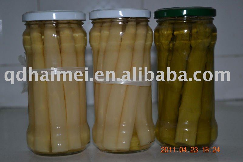 top quality white asparagus jar 2011