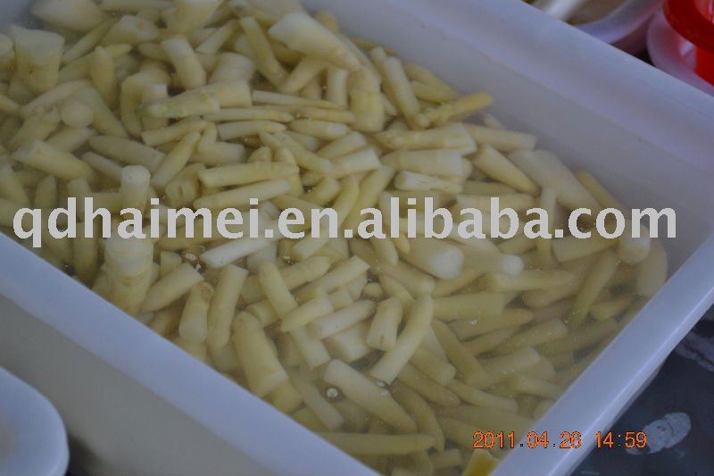 2011 TOP canned  white  asparagus food in  jar 