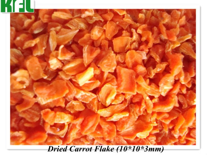 Dried Carrot Flake(10*10*3mm)