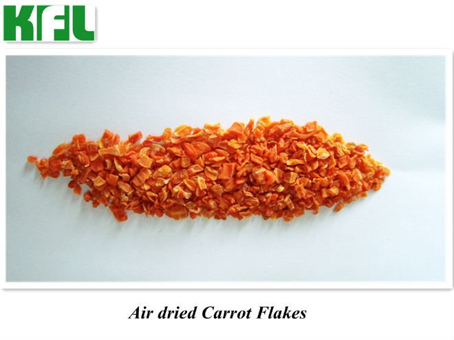 Air dried Carrot Flakes