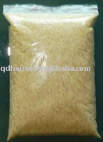dehydrated garlic flakes in small bag
