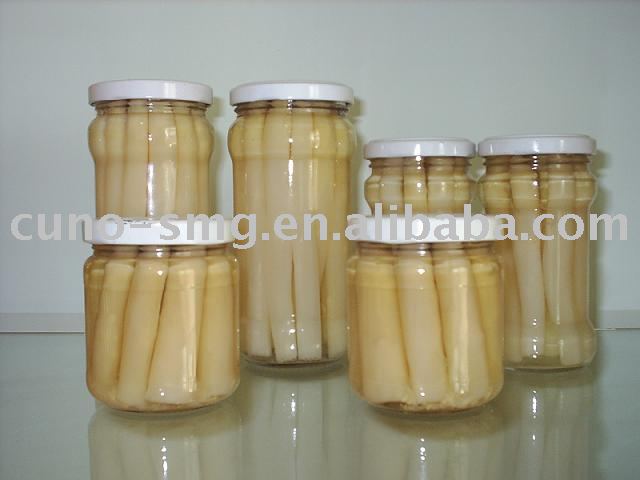 Canned asparagus
