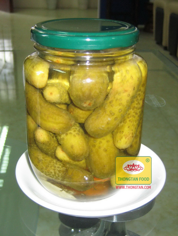 Pickled Baby Cucumber 540ml: 3-6cm
