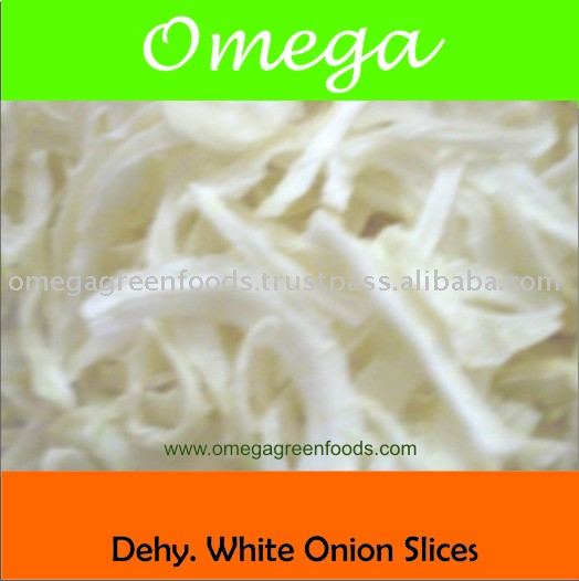 DEHYDRATED WHITE ONION SLICES