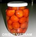 Cherry tomato in  jar 