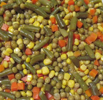 Canned mixed vegetable for sale