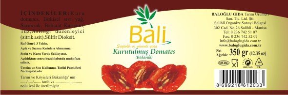 sun dried tomatoes
