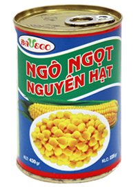 Sweet corn in can