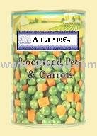 Processed Pead And Carrots