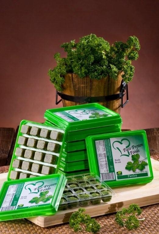  Frozen   Parsley  Cubes