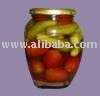 canned Assorty gherkin (3-6cm) and Cherry tomatos 720 ml
