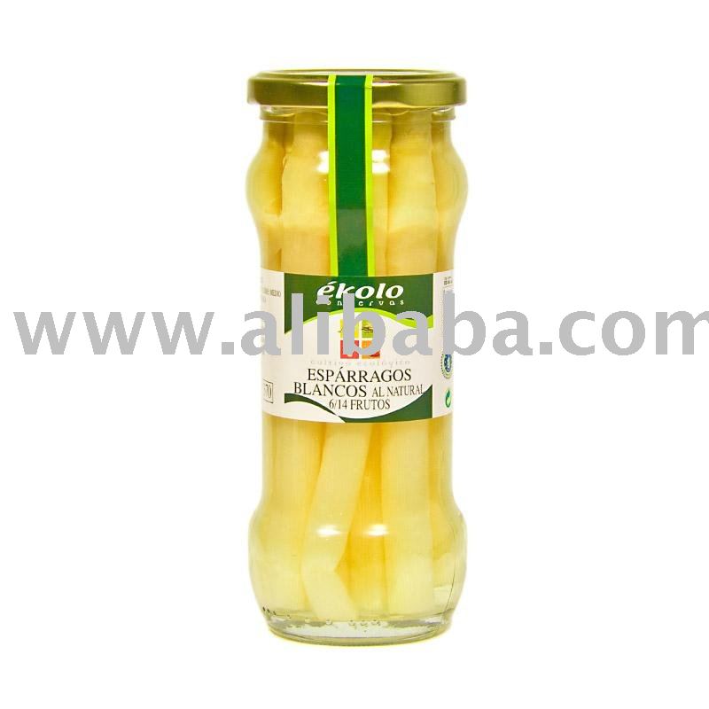 White and Green  Asparagus  from  Peru 
