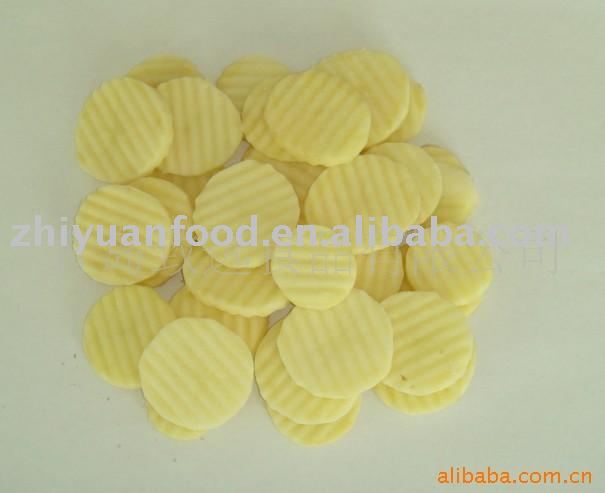 Frozen potato slice