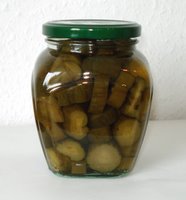 Pickled gherkin 3-6cm, jar 720ml