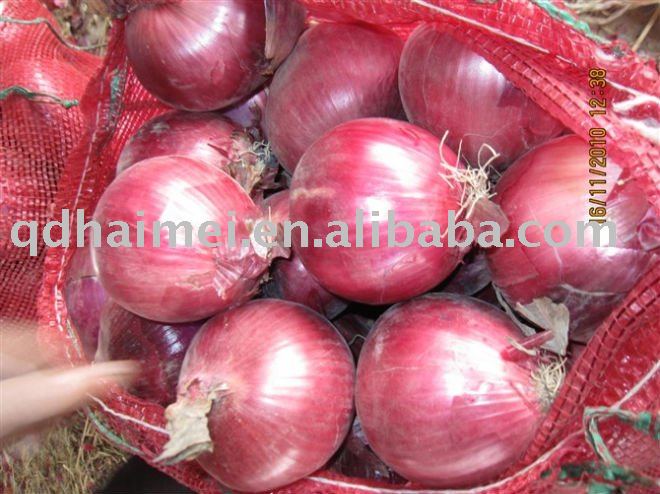2010 organic red onions