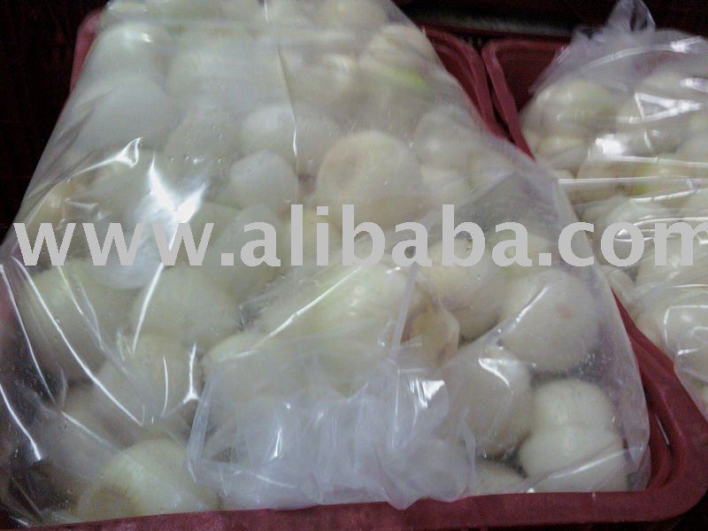 Peeled Fresh Onions