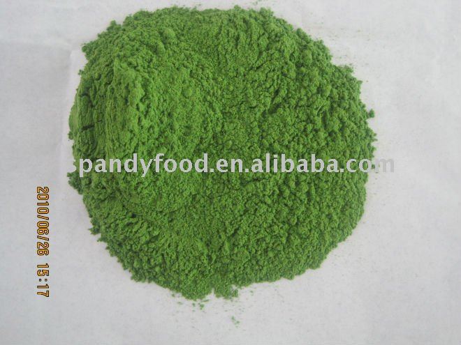 Dehydrate spinach powder