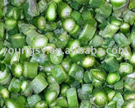 freeze dried green asparagus dice