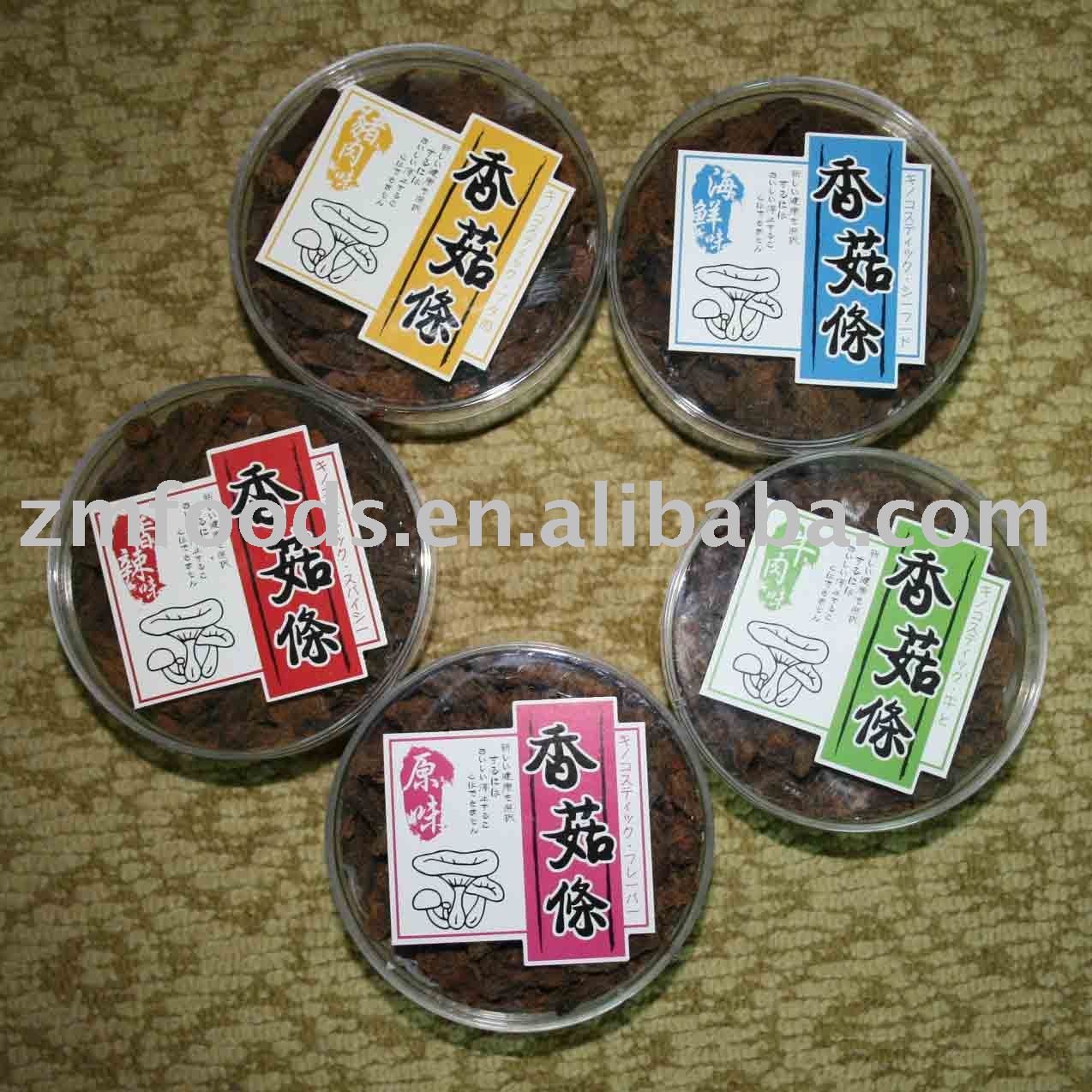mushroom stick snack