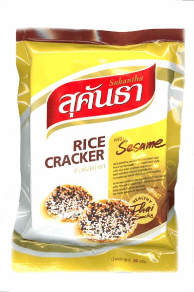 New Sukantha-Rice Cracker With  Sesame  Snack Crispy