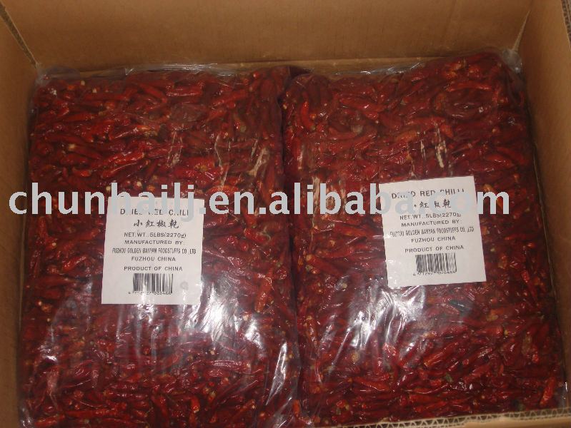 Sanying Chilli packed by carton