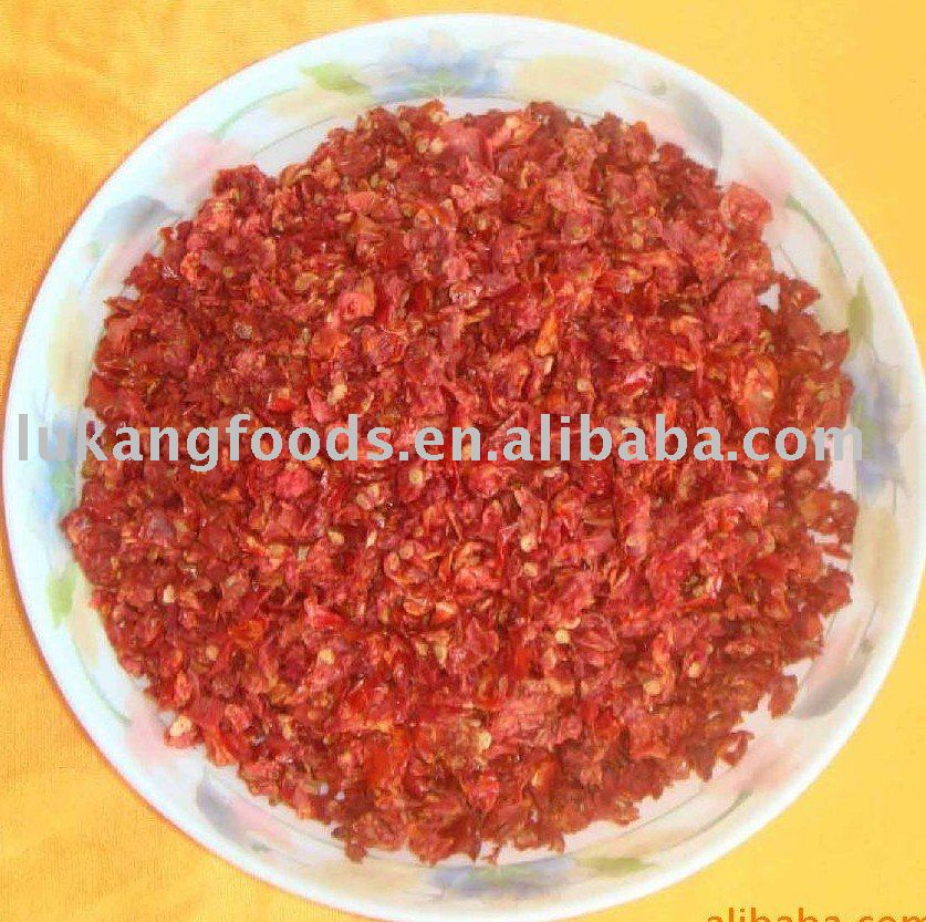 Dehydrated tomato granules