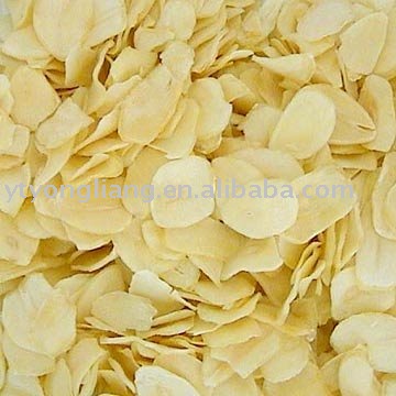 Dehydrated dry garlic