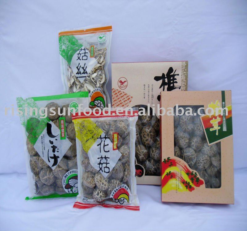 Dried flower shiitake in gift box