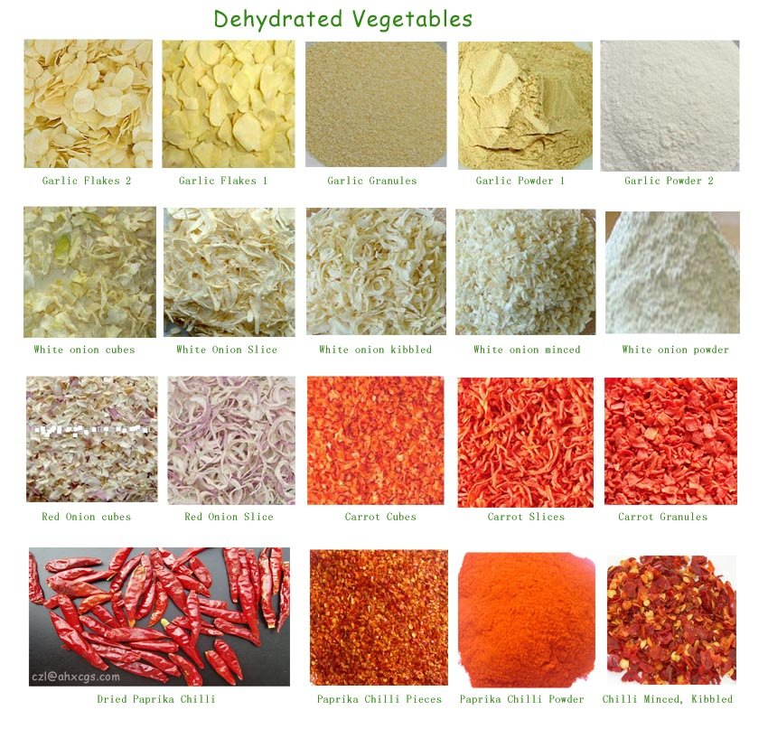 Dehydrated Garlic Flakes