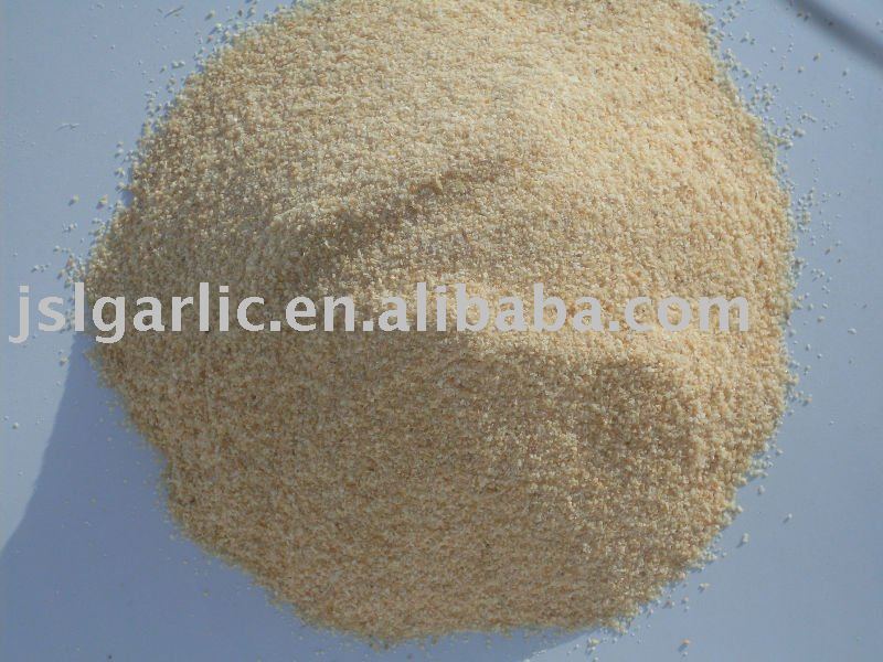 yellowish dehydrated garlic granules(40-80mesh)