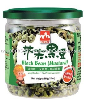 Black Bean with Mustard, nut snacks