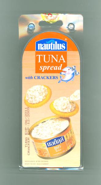 Nautilus ready to eat-TUNA Spread with crackers