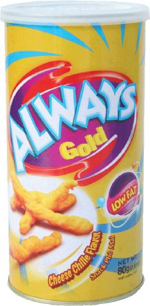 snack  always  with cheese 80gr / jar