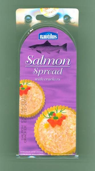Nautilus ready to eat-Salmon Spread with crackers