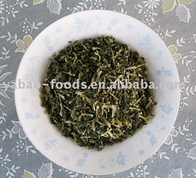 green non-pollution  white turnip leaves