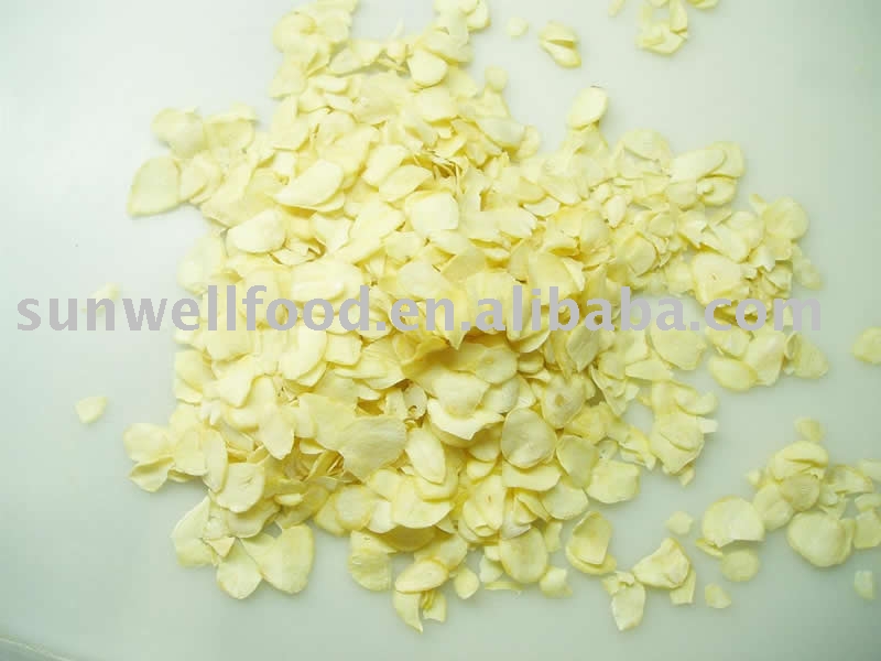 air dried garlic flake