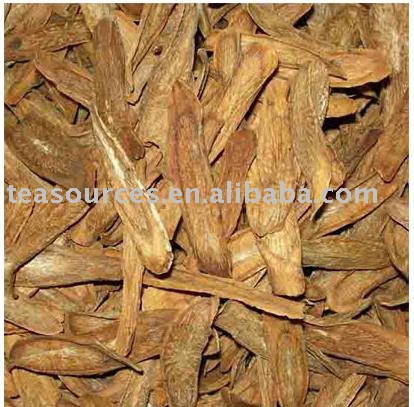 Dehydrated burdock slice