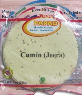 snacks - Papad  Cumin  ( Jeera )