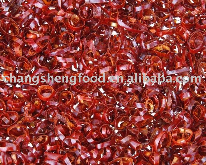 Dried Red  chilli   slice 