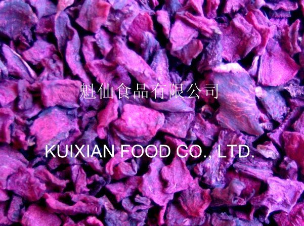 Dehydrated beet